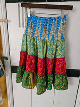 Load image into Gallery viewer, Repurposed Sari Kavita Skirt www.karmaripon.co.uk