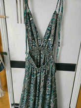 Load image into Gallery viewer, Hema Backless Halter Dress – UK 8–12 www.karmaripon.co.uk