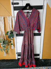 Load image into Gallery viewer, Leela V Neck Boho Dress  – UK 8–12 www.karmaripon.co.uk