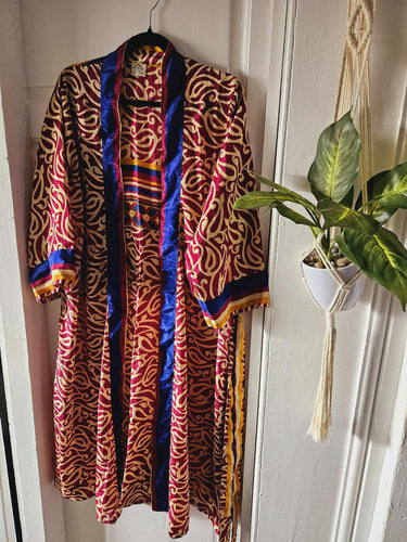 Repurposed Sari Kimono www.karmaripon.co.uk