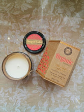 Load image into Gallery viewer, Desi Gulab -Rose Organic Scented Candle www.karmaripon.co.uk