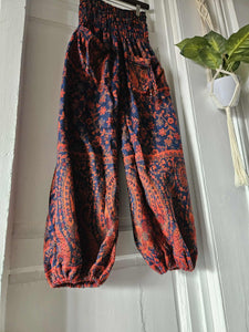 Boho Fleece trousers www.karmaripon.co.uk