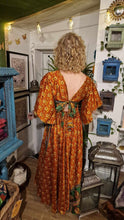 Load image into Gallery viewer, Shilpa Open-Back Sari Dress UK 8 -14