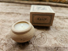 Load image into Gallery viewer, Dalit Clay candle www.karmaripon.co.uk
