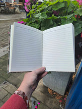 Load image into Gallery viewer, Velvet Embroidered Journal www.karmaripon.co.uk