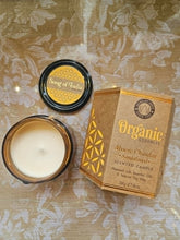 Load image into Gallery viewer, Mysore Chandan Sandalwood Organic Scented Candle www.karmaripon.co.uk