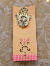 Load image into Gallery viewer, Incense cones with Hamsa Hand Burners www.karmariponco.uk