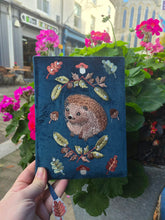 Load image into Gallery viewer, Velvet Embroidered Journal www.karmaripon.co.uk