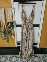 Load image into Gallery viewer, Hema Backless Halter Dress – UK 8–12 www.karmaripon.co.uk