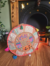 Load image into Gallery viewer, indian pouffe www.karmaripon.co.uk