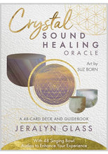 Load image into Gallery viewer, Crystal Sound Healing Oracle Deck www.karmaripon.co.uk