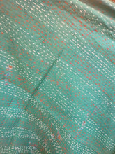 Load image into Gallery viewer, Kantha Stitch Scarf www.karmaripon.co.uk