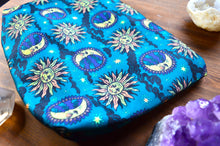 Load image into Gallery viewer, Sun and Moon Makeup Bags www.karmaripon.co.uk