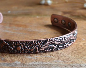 Copper Magnetic Bracelet www.karmaripon.co.uk