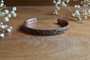 Copper Magnetic Bracelet www.karmaripon.co.uk