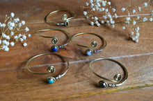 Load image into Gallery viewer, Gemstone bangles www.karmaripon.co.uk