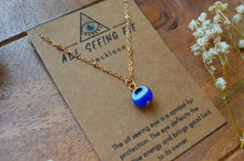 Load image into Gallery viewer, All Seeing Eye Necklace www.karmaripon.co.uk