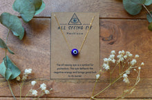 Load image into Gallery viewer, All Seeing Eye Necklace www.karmaripon.co.uk