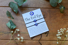 Load image into Gallery viewer, Evil Eye Protection Friendship Bracelet Set