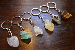 Gemstone Keychains www.karmaripon.co.uk