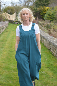 Kaveri Teal  Dungarees www.karmaripon.co.uk