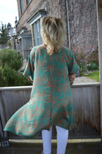 Load image into Gallery viewer, Flowy Pocket top UK Size 16+ www.karmaripon.co.uk