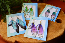 Load image into Gallery viewer, Dragonfly Earrings www.karmaripon.co.uk