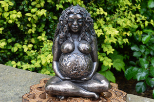Mother Earth Bronze Gaia Figure 17.5cm