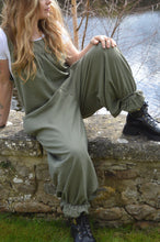 Load image into Gallery viewer, Kaveri khaki Dungarees  www.karmaripon.co.uk