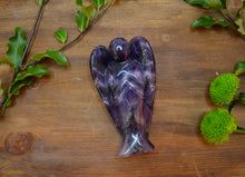 Load image into Gallery viewer, Amethyst Crystal Angel www.karmaripon.co.uk