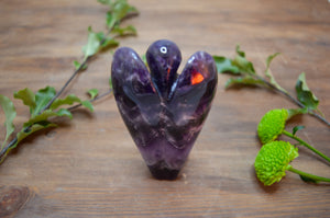 Amethyst Crystal Angel www.karmaripon.co.uk