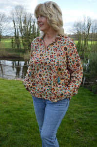 The Dori Tassel Top UK Size 14-16 www.karmaripon.co.uk