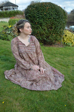 Load image into Gallery viewer, Anika Flowy Cotton Dress  www.karmaripon.co.uk