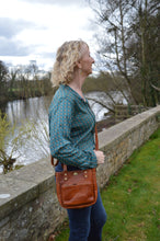 Load image into Gallery viewer, Ladies Tan Leather Handbag - Everyday Handbag