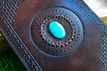 Load image into Gallery viewer, Stone Leather Journal www.karmaripon.co.uk