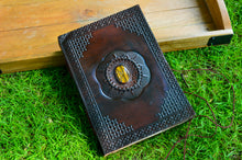 Load image into Gallery viewer, Stone Leather Journal www.karmaripon.co.uk