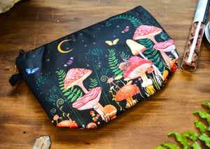 Mushroom Garden Makeup Bags www.karmaripon.co.uk