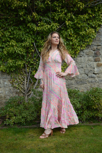 Pink Safed Dress S/M www.karmaripon.co.uk