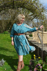 Anika Flowy Cotton Dress  www.karmaripon.co.uk