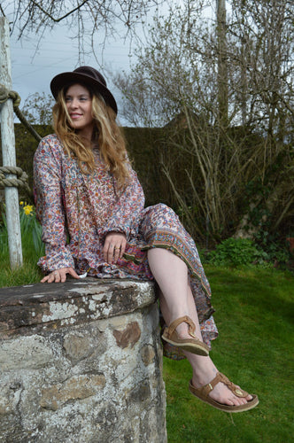 Anika Flowy Cotton Dress  www.karmaripon.co.uk