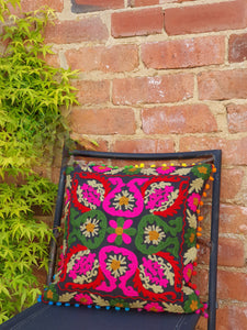 Suzani Cushions at www.karmaripon.co.uk