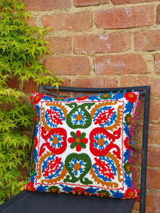 Suzani Cushions at www.karmaripon.co.uk