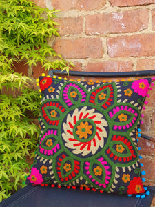 Suzani Cushions at www.karmaripon.co.uk