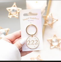 Load image into Gallery viewer, Angel Number Keyrings