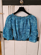 Load image into Gallery viewer, boho crop top Nila  UK 8-14 www.karmaripon.co.uk