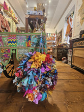 Load image into Gallery viewer, Repurposed Sari Wreaths