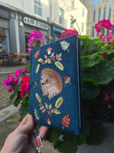 Load image into Gallery viewer, Velvet Embroidered Journal www.karmaripon.co.uk