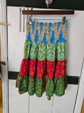 Load image into Gallery viewer, Repurposed Sari Kavita Skirt www.karmaripon.co.uk