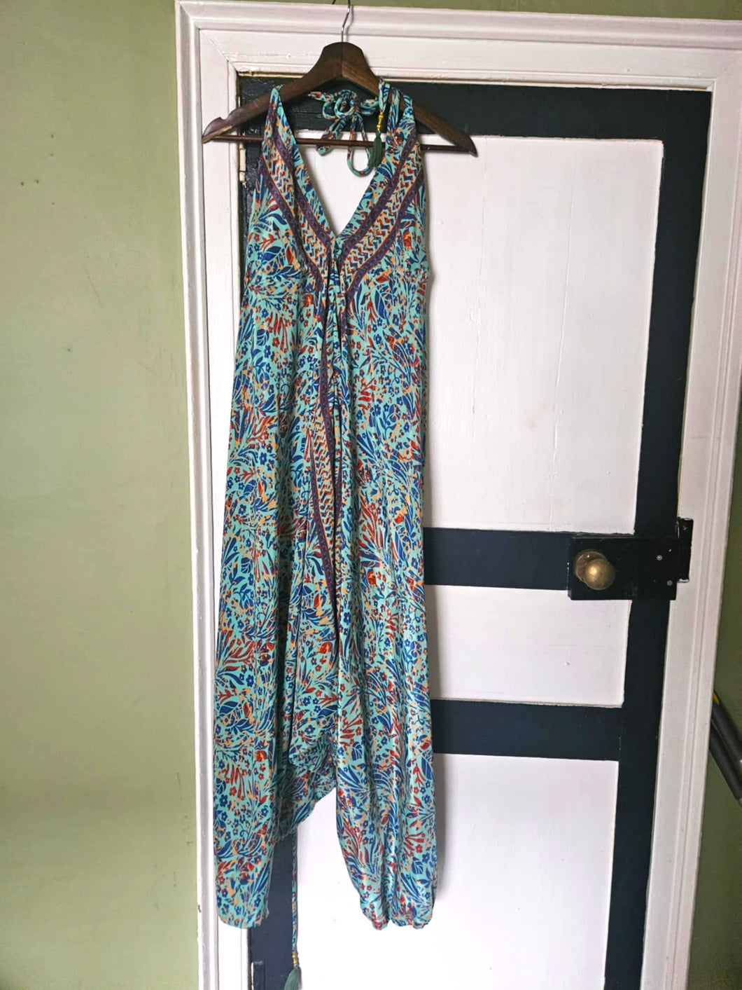 Sari jumpsuit www.karmaripon.co.uk