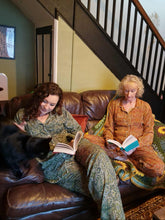 Load image into Gallery viewer, Sari Pyjamas in Blue, Green or Orange
www.karmaripon.co.uk